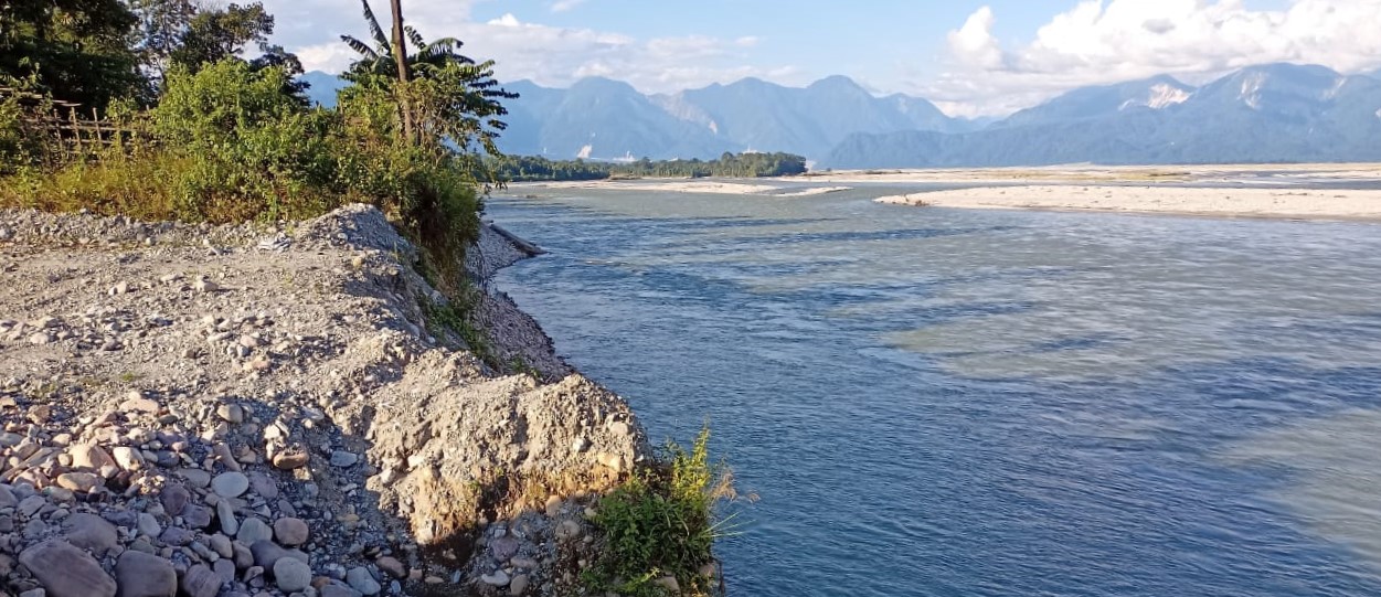 The Bank Erosion in Bomjir Village 
